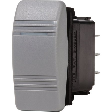 BLUE SEA SYSTEMS Blue Sea 8221 Water Resistant Contura III Switch - Gray 8221